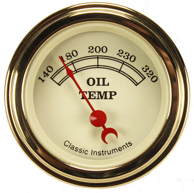 Classic Instruments VINTAGE 2IN OIL TEMPERATURE - VT28GLF