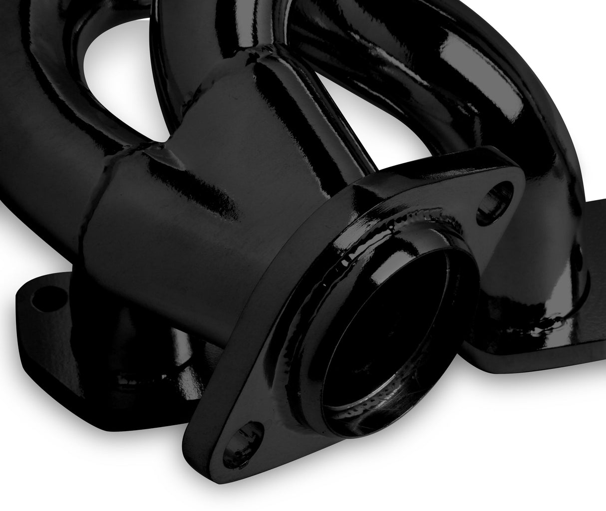 Flowtech Shorty Headers - Black Painted - 92004FLT