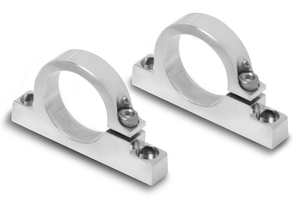Holley 162-573S Polished Mounting Bracket for HP Billet Fuel Filters