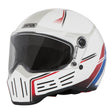 Simpson Motorcycle M30 Bandit Helmet - Lifter White - Small - M30LIFT1SM