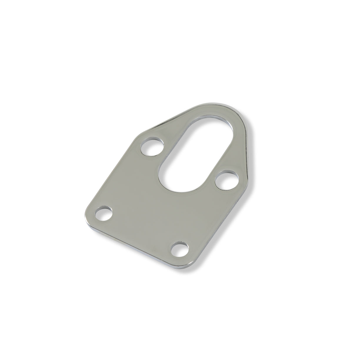 Mr Gasket Fuel Pump Mounting Plate - Chrome - 1514