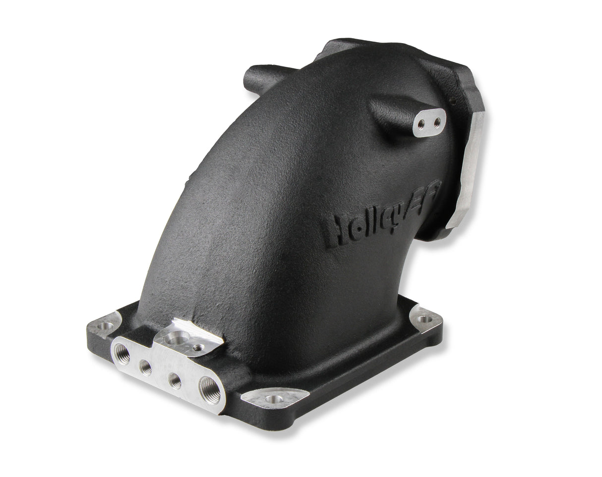 Holley 300-248BK Black Cast Aluminum 4500 EFI Throttle Body Intake Elbow-Ls