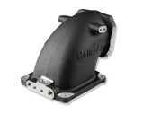 Holley 300-248BK Black Cast Aluminum 4500 EFI Throttle Body Intake Elbow-Ls