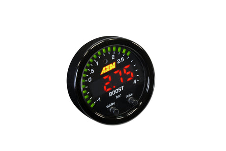 AEM X-Series Boost Pressure Gauge Kit - 30-0308
