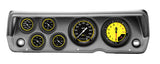 Classic Instruments 70-76 DUSTER AUTO CROSS YELLOW FS 6ga SET-MOPA - CDDU70AXY101BA