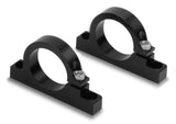 Holley 162-573 Black Mounting Bracket for HP Billet Fuel Filters