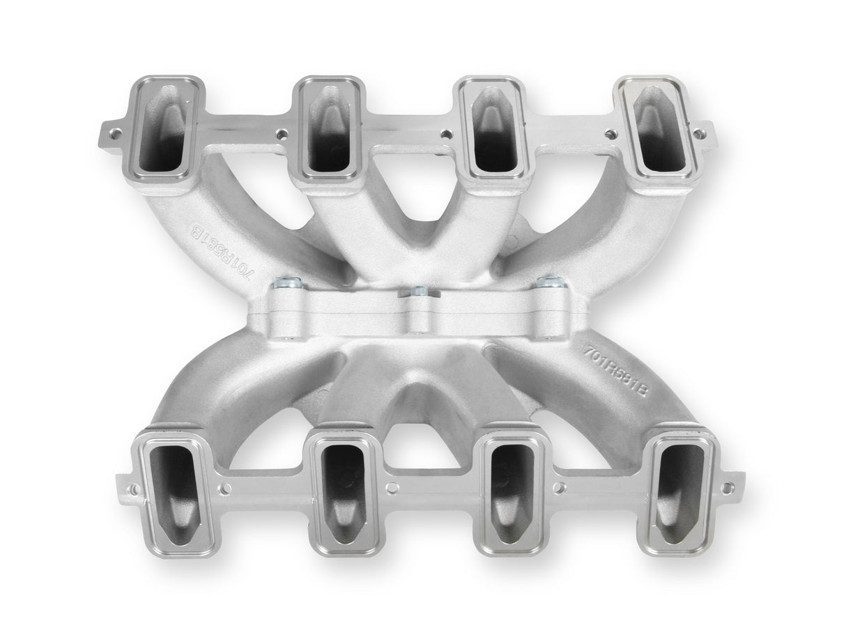 Holley 300-295 Single Plane 4500 Carbureted Split-Design Race Intake Manifold - GM LS1/LS2/LS6