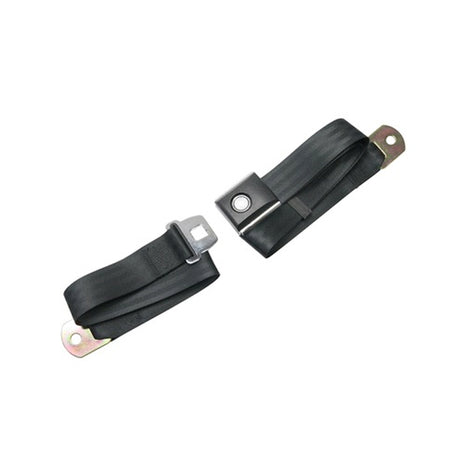 Scott Drake Push Button Seat Belt - SB-BK-PBSB-72