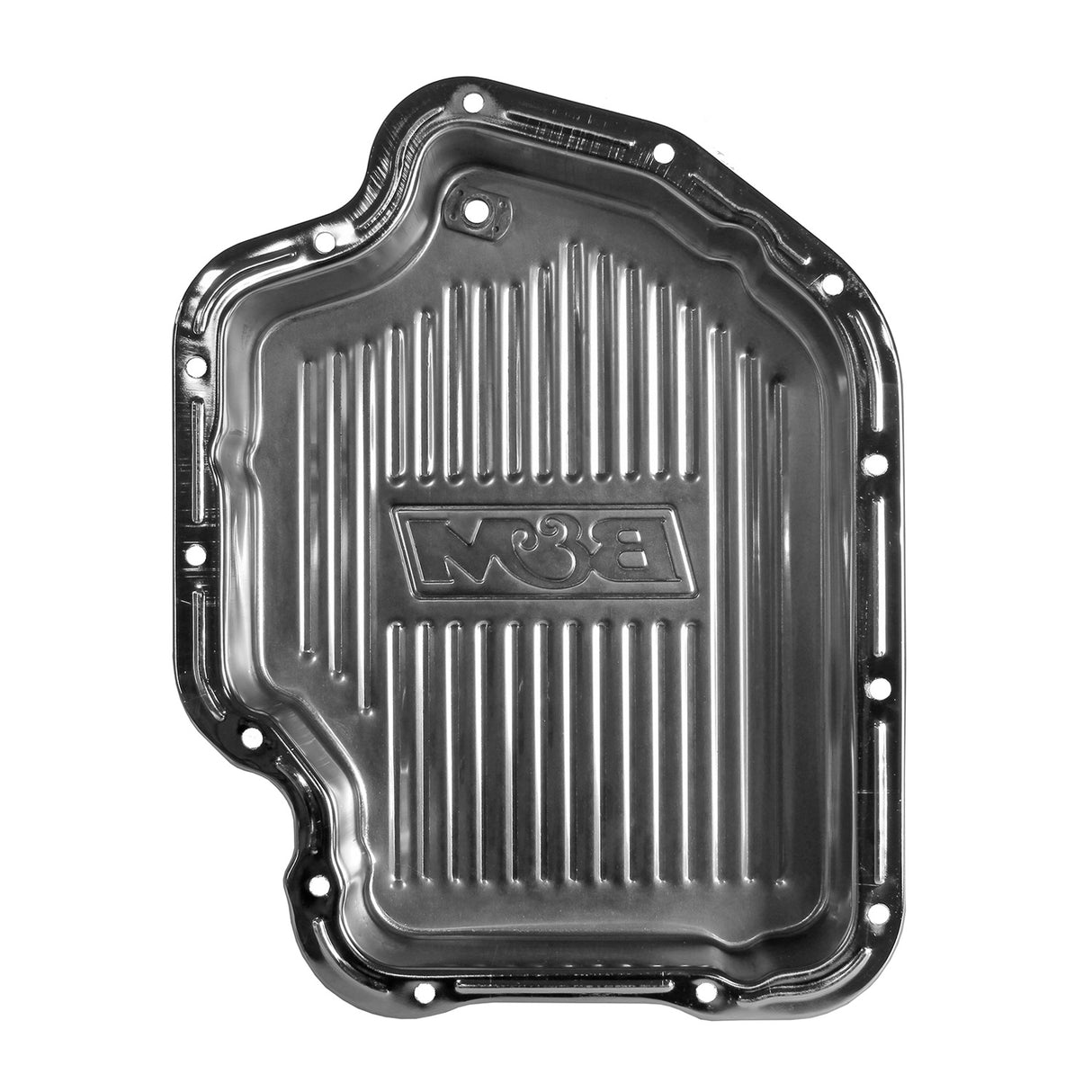 B&M Hi-Tek Deep Transmission Pan - Chrome - 20289