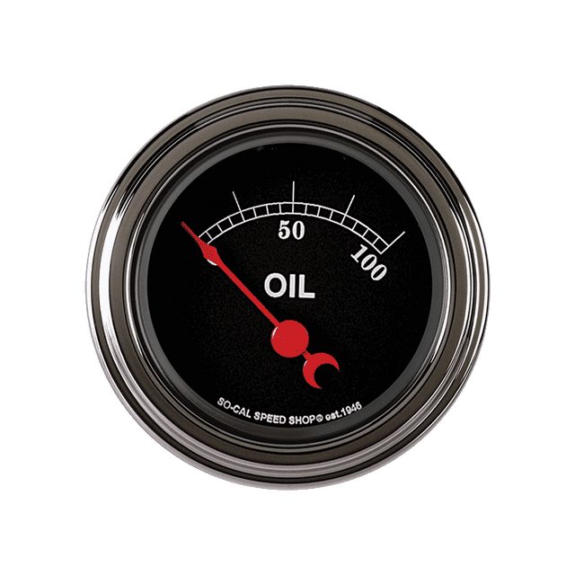Classic Instruments So-Cal 2 1/8" Oil Pressure - SC81SLC
