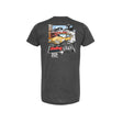 Holley 10502-YSMHOL 10502-YSMHOL Ford Fest Drift Toddler Tee - Youth Small - Heather Charcoal