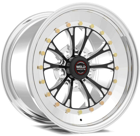 WELD RT Vitesse 15 x 12" Wheel, Black 5 x 4.5" Bolt Circle with 3.5" Backspace (WE794B-512206) WE794B-512206