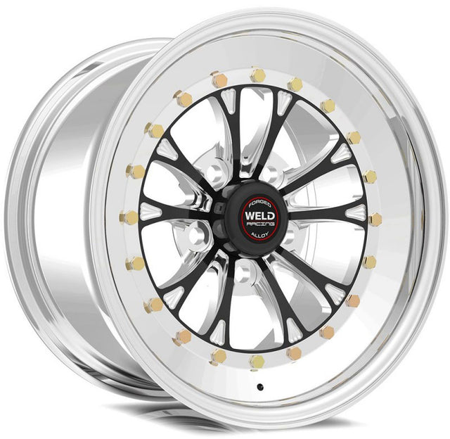 WELD RT Vitesse 15 x 12" Wheel, Black 5 x 4.5" Bolt Circle with 3.5" Backspace (WE794B-512206) WE794B-512206