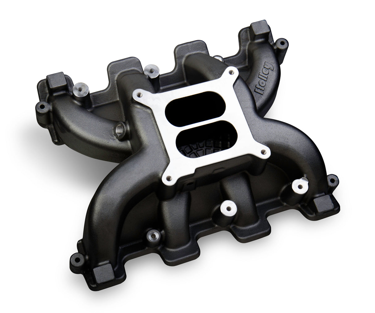 Holley 300-129BK Dual Plane Carbureted Intake - GM LS3/L92 - Black