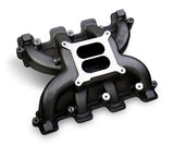 Holley 300-130BK Dual Plane Intake - GM LS1/LS2/LS6 - Black