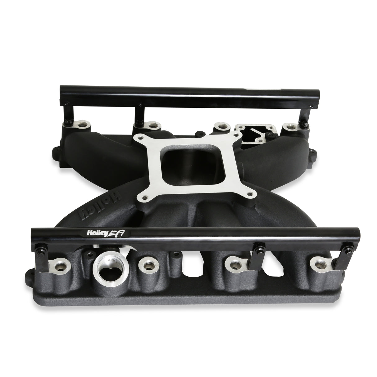 Holley 300-930BK Single plane intake manifold for Gen III Hemi, EFI Black