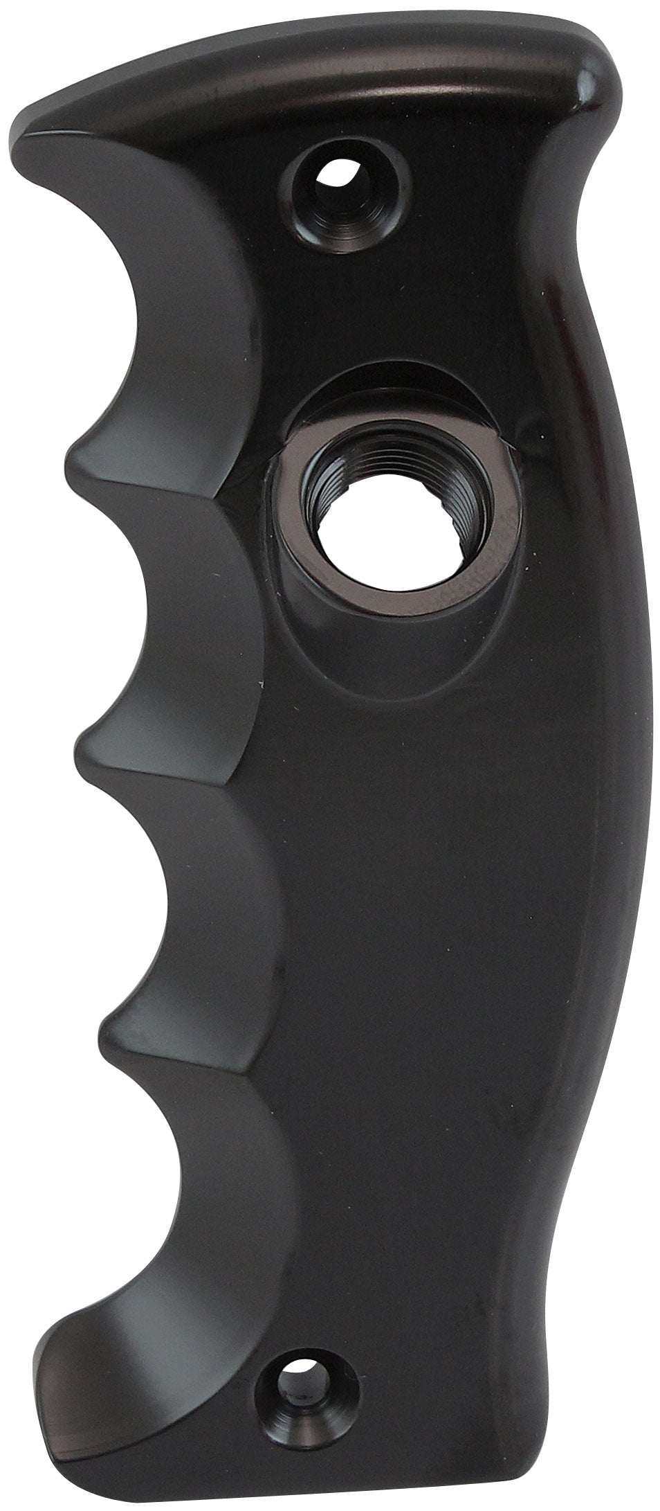 Aeroflow Pistol Grip Passengers Side Single Button Plate, Black Suit Pistol and Attack Bang Shift Shifters (AF72-9917BLK) AF72-9917BLK