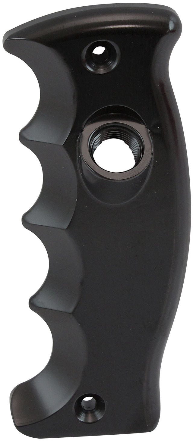 Aeroflow Pistol Grip Passengers Side Single Button Plate, Black Suit Pistol and Attack Bang Shift Shifters (AF72-9917BLK) AF72-9917BLK