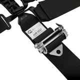 Racequip 5 Point Harness - Small Buckle Ratcheting Latch & Link - HNR shoulders - 815005RQP