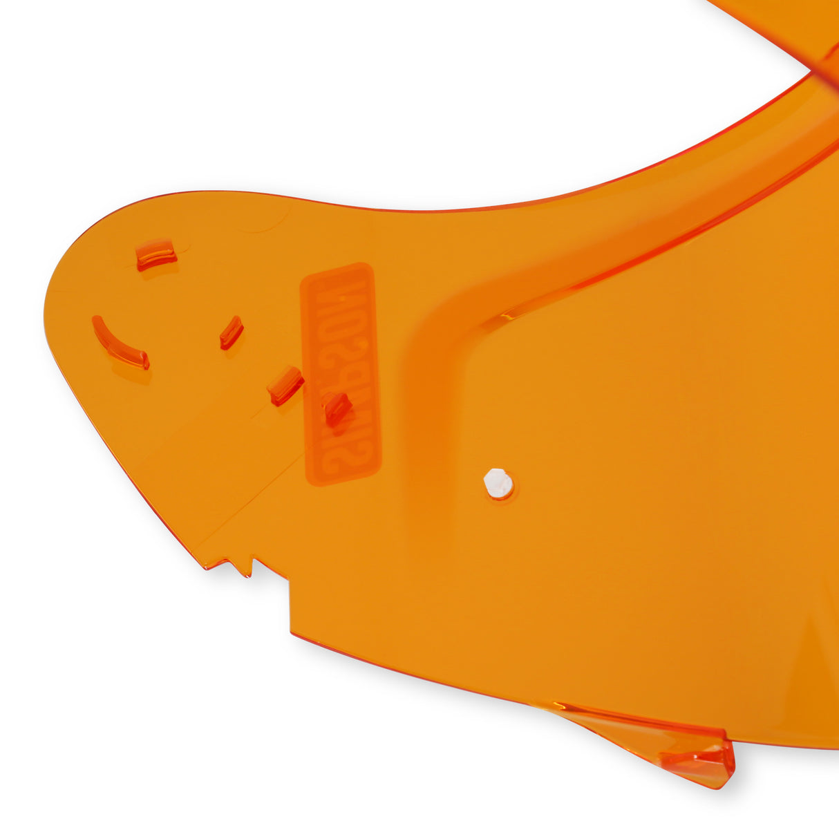 Simpson Motorcycle Ghost/Speed Bandit Helmet Optional Shield - Amber - GBASE
