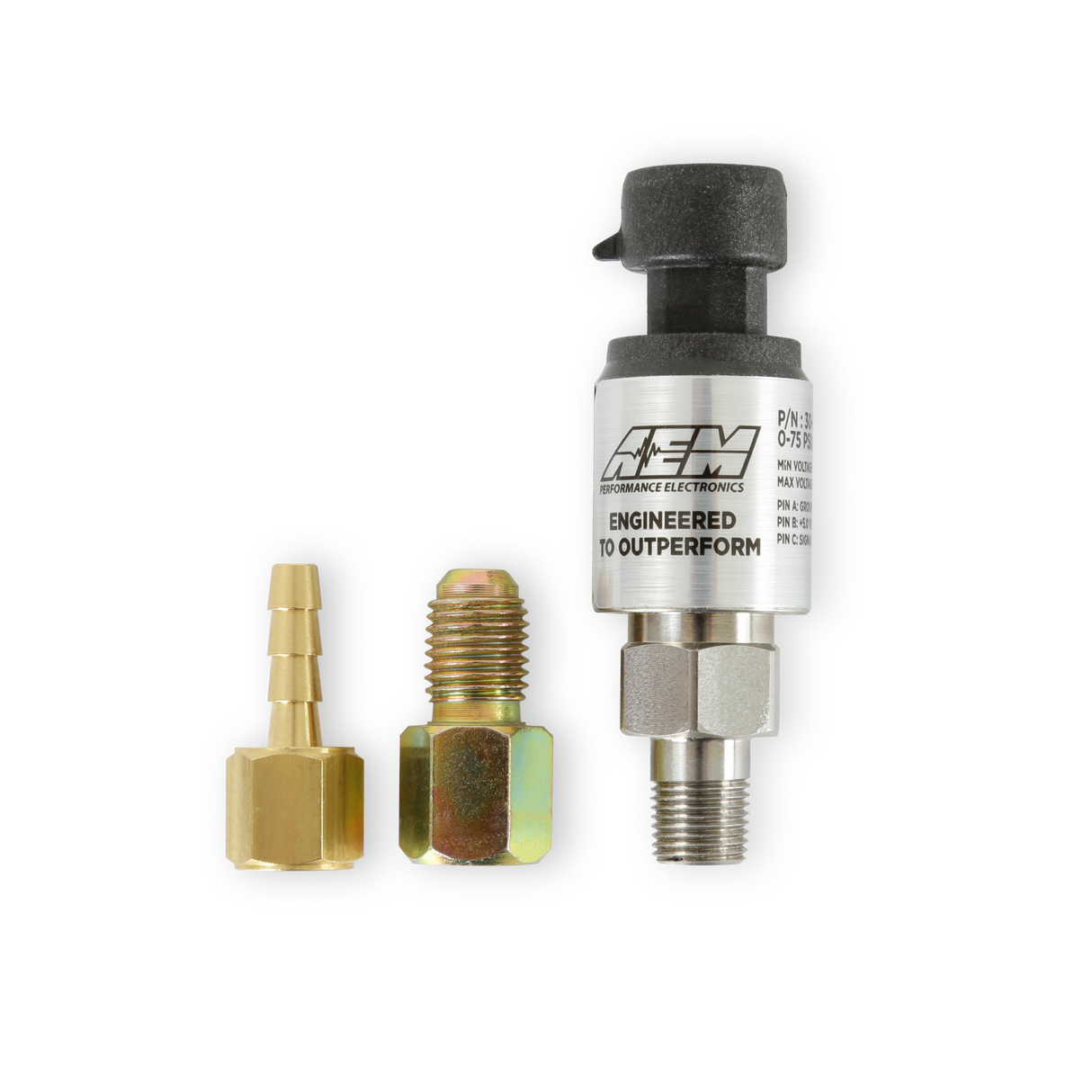 AEM 3.5 Bar Stainless MAP Sensor Kit - 30-2130-50