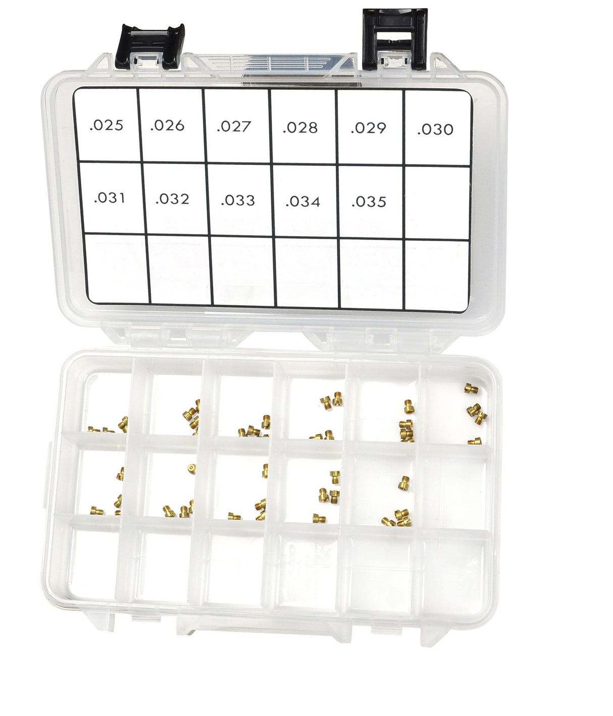 Quick Fuel Air Bleed Assortment Kit .025" - .035" 36-25 - 36-25QFT