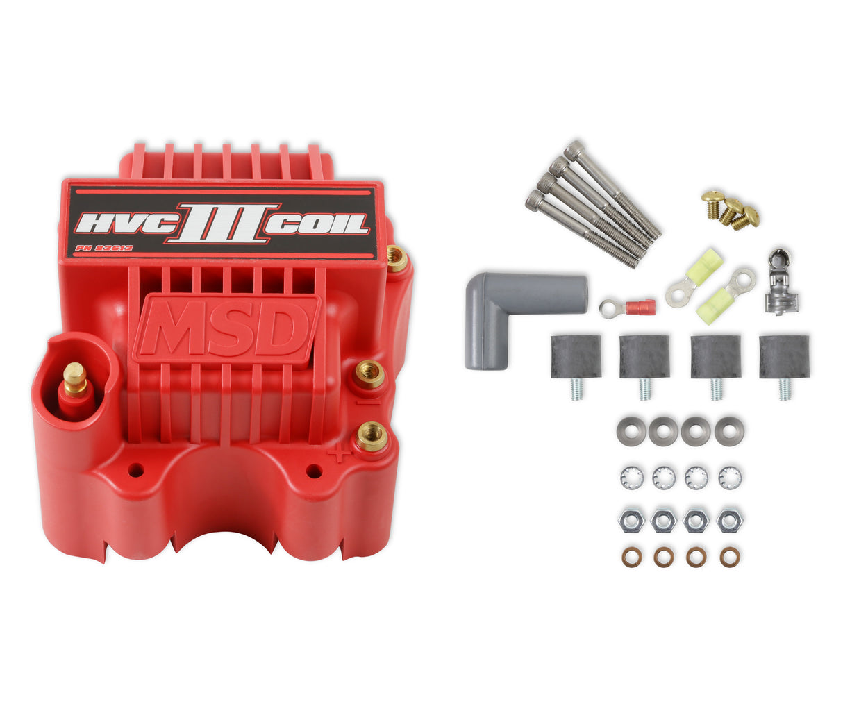 MSD Ignition Coil - HVC-3 Series - Red - 82612