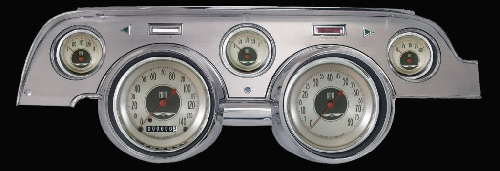 Classic Instruments All American Nickel 1967-68 Mustang - MU67ANBA