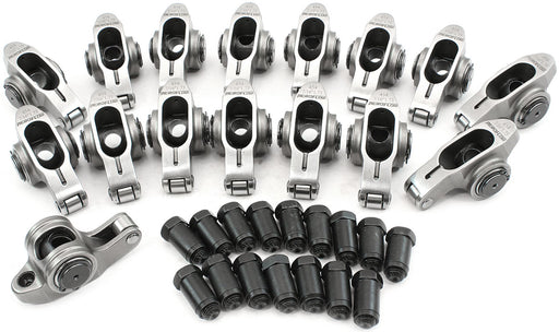 Aeroflow Big Block Chev Stainless Steel Roller Rocker Set 7/16" Stud Mount, 1.73 Ratio, Set of 16 (AF95-1216) AF95-1216