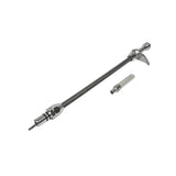 B&M Auto Transmission Dipstick & Tube - Billet Aluminum/Stainless Steel Braided - 22165