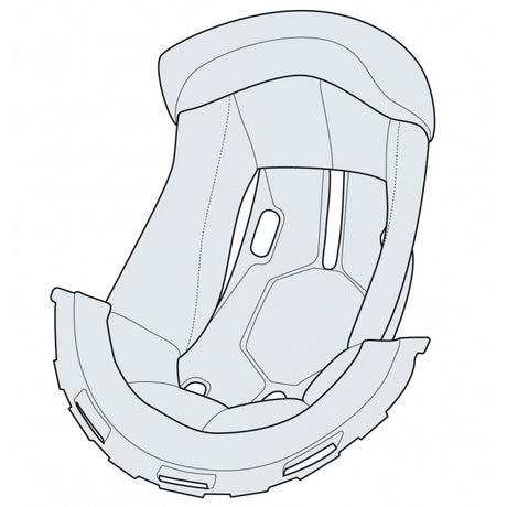 Simpson Motorcycle LTS M30 EXTRA SMALL INTERIOR LINING - M30XSINT