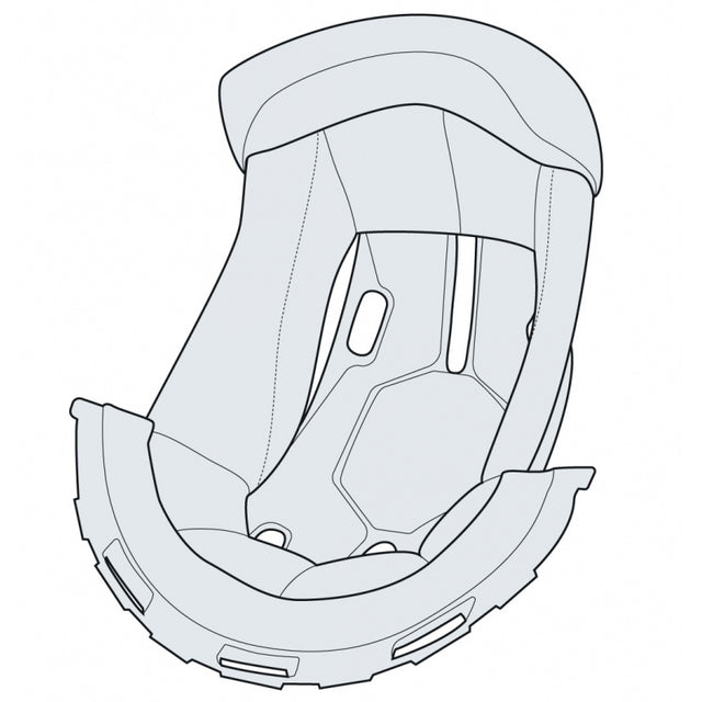 Simpson Motorcycle LTS M30 EXTRA SMALL INTERIOR LINING - M30XSINT