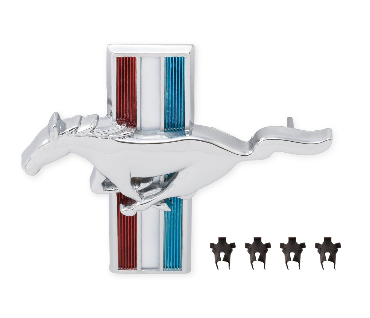 Scott Drake Fender Emblem, Pin On, Running Horse , Driver Side - C5ZZ-16229-B