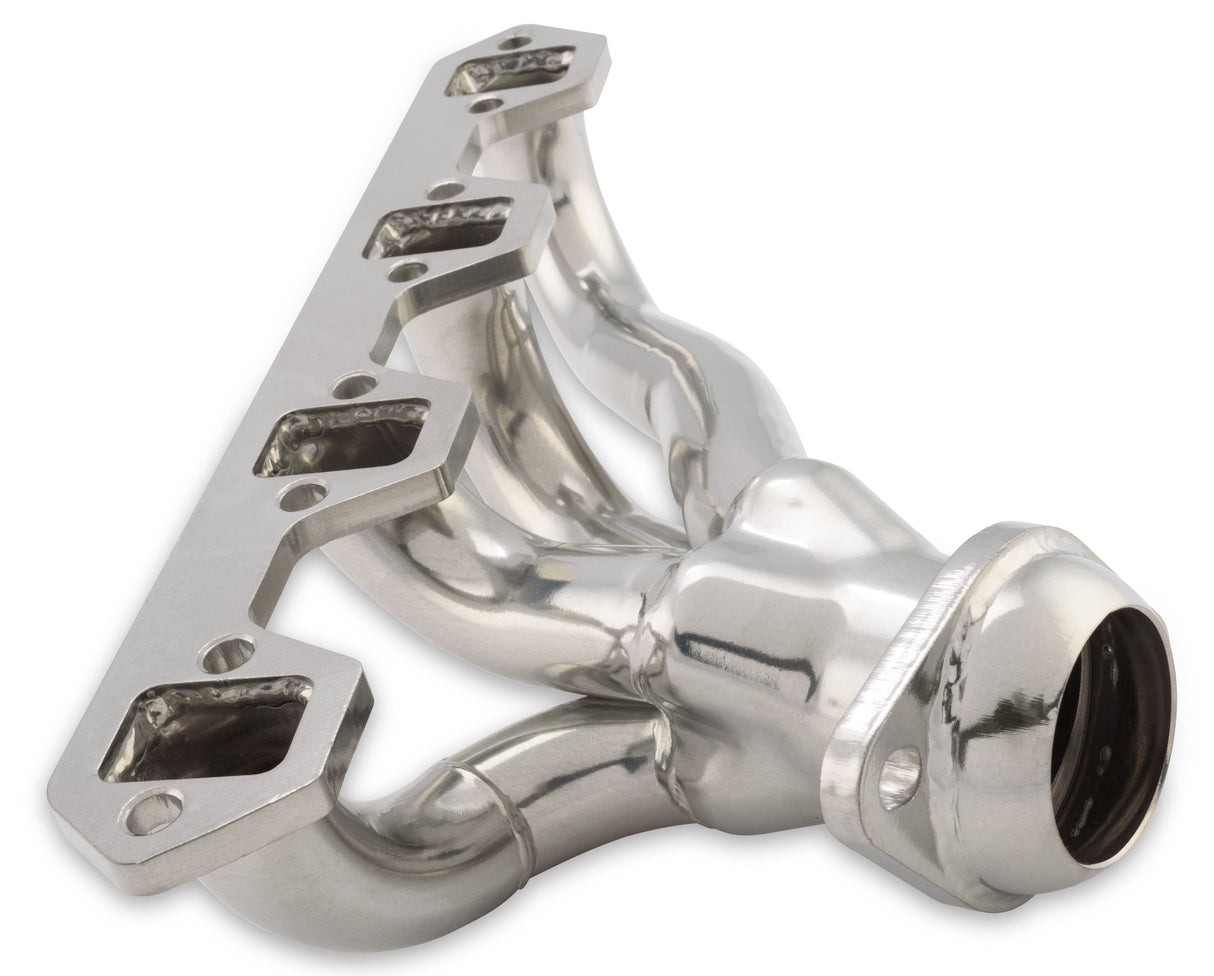 Scott Drake Shorty Header 1-1/2" Silver Ceramic Coated - C6TZ-9430-CC-SH