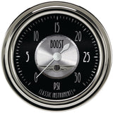 Classic Instruments All American Tradition 2 5/8" Boost Gauge, 30 psi - AT342SLC