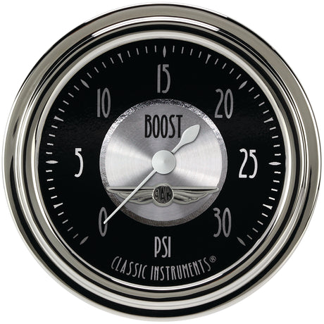 Classic Instruments All American Tradition 2 5/8" Boost Gauge, 30 psi - AT342SLC