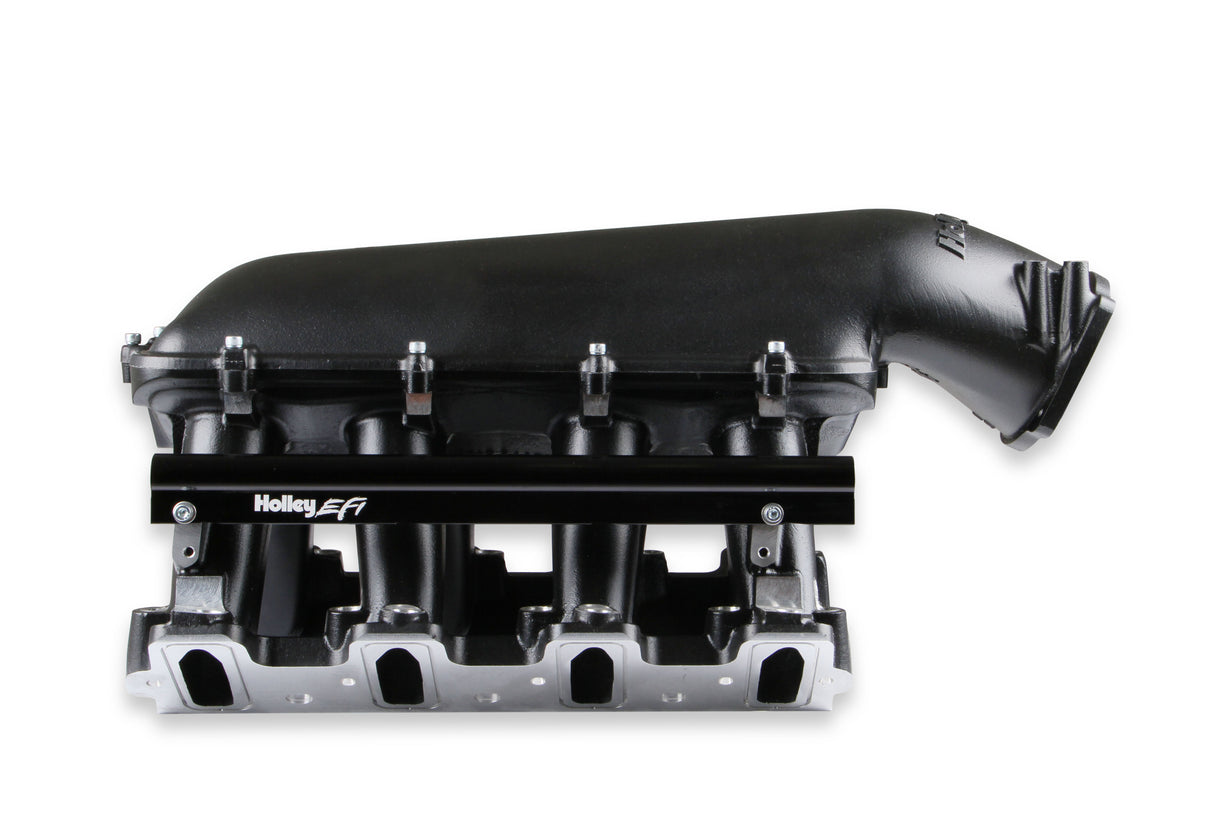 Holley 300-122BK LS Hi-Ram EFI Manifold - Black GM LS1/LS2/LS6