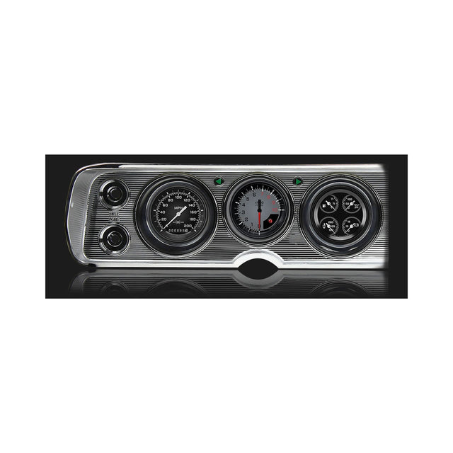 Classic Instruments AutoCross Gray 1964-65 Chevelle Package - CV64AXG