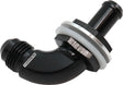 Aeroflow 90 Degree Fuel Cell Bulkhead -6AN to 5/16" Barb - AF937-06-05BLK AF937-06-05BLK