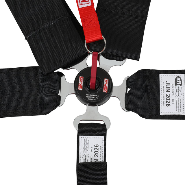 Simpson Lever Camlock Harness - 29112BK