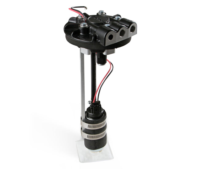 Holley 12-129 Diecast In-Tank Carbureted RetroFit Fuel Pump Module-Returnless System