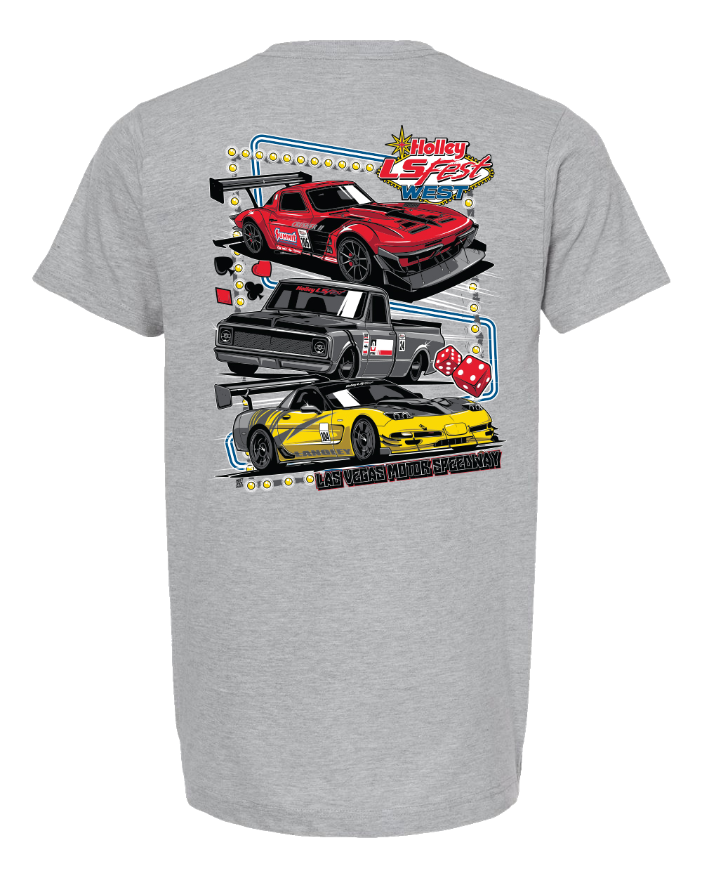 Holley 10487-XLHOL LS Fest West Grand Champion Tee