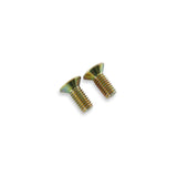 Scott Drake Door Striker Plate & Shim - C2OZ-6222008-B