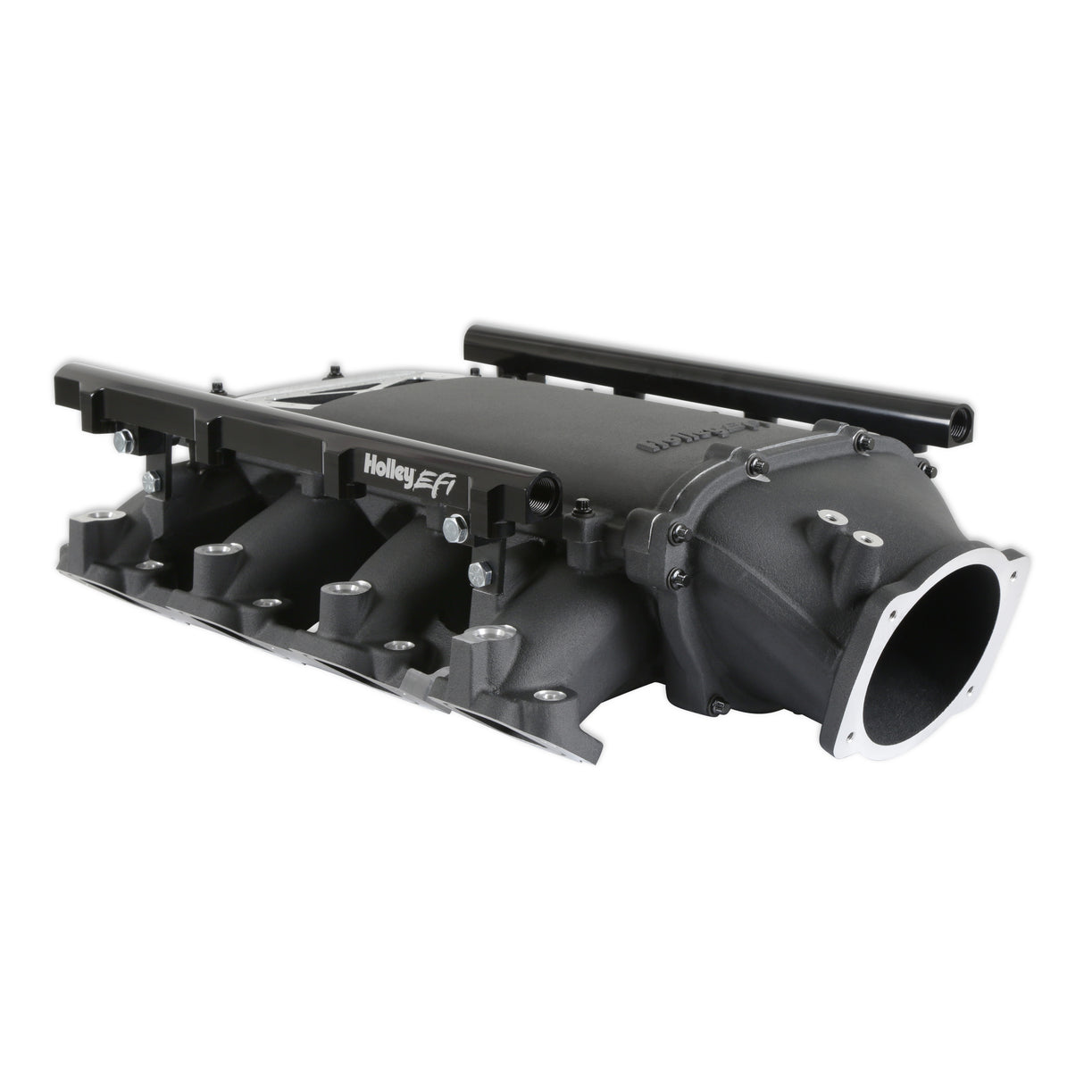 Holley 300-719BK Ultra Lo-Ram Manifold Kit and Port Injection Fuel Rails - GM Gen V LT