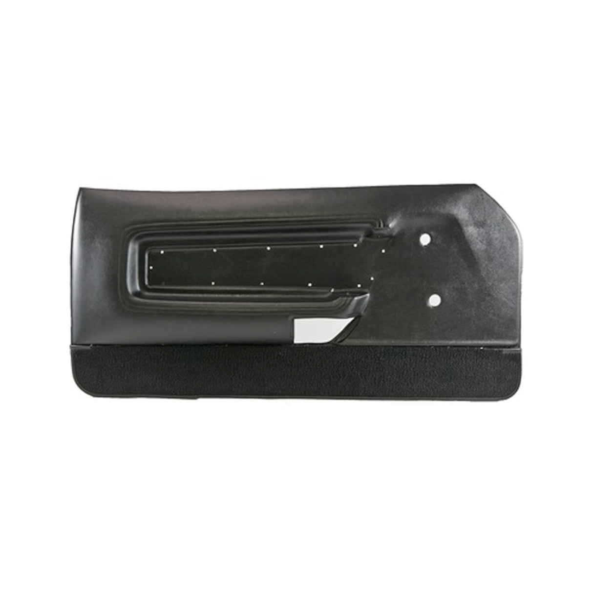 Scott Drake 71-73 Deluxe Door Panels (Black) - D1ZZ65239423BKD