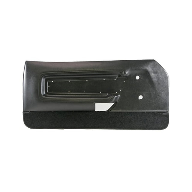 Scott Drake 71-73 Deluxe Door Panels (Black) - D1ZZ65239423BKD