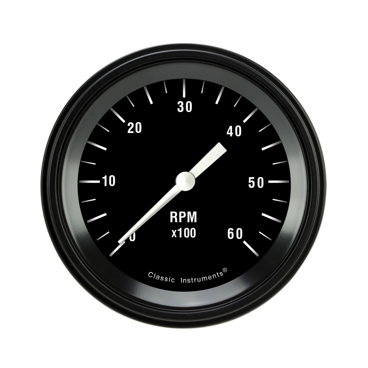 Classic Instruments HOT ROD 3IN TACH 6000 RPM - HR60BLF