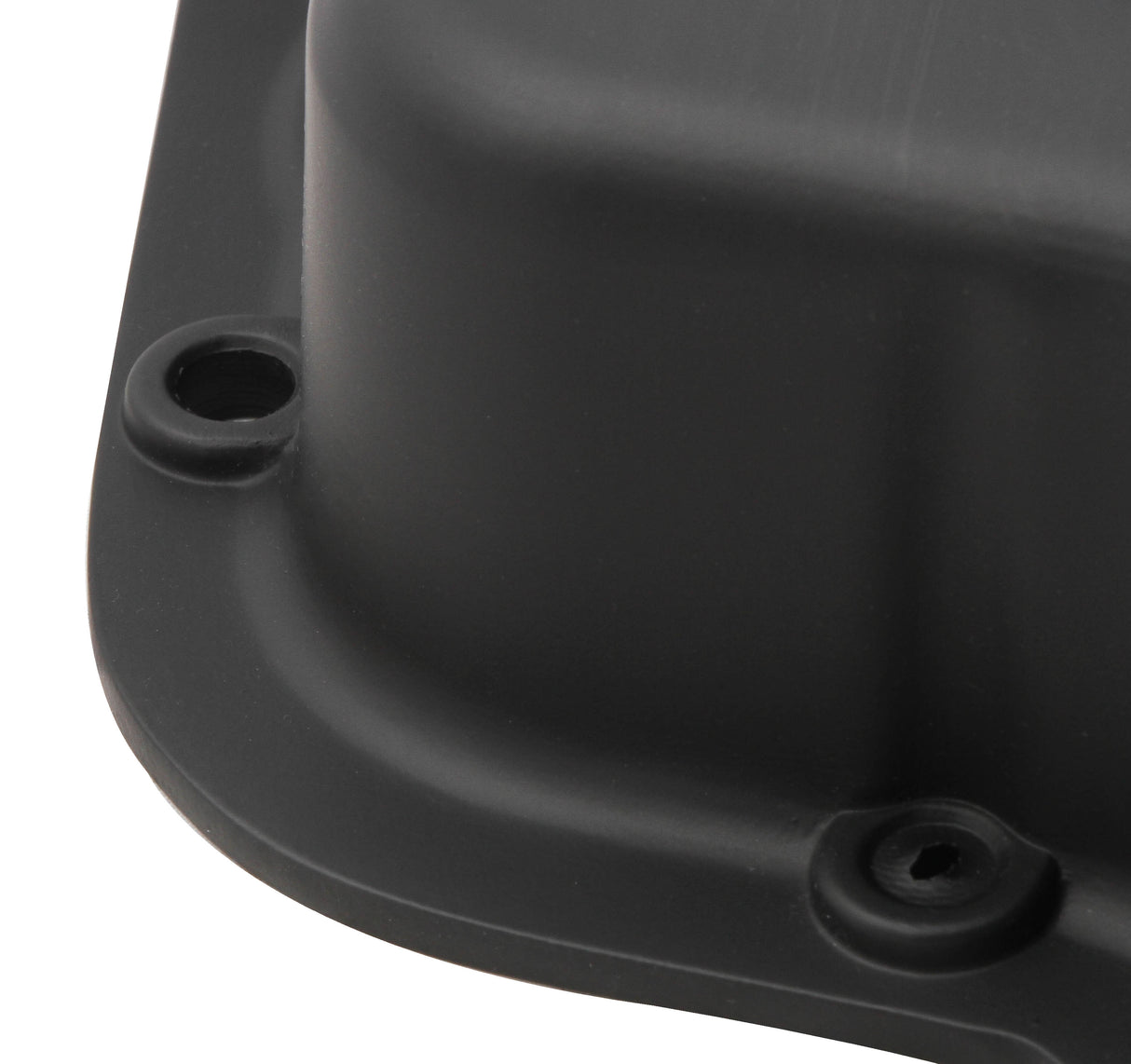 Mr Gasket Transmission Oil Pan - Black Aluminum - 9796BMRG
