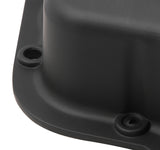 Mr Gasket Transmission Oil Pan - Black Aluminum - 9796BMRG