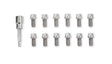 Mr Gasket Headlock Locking Header Bolts - 3/8-16 x 3/4 Inch - Set of 12 - 2230G